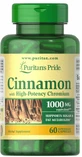 Корица с хромом Puritan's Pride Cinnamon, 60 капсул