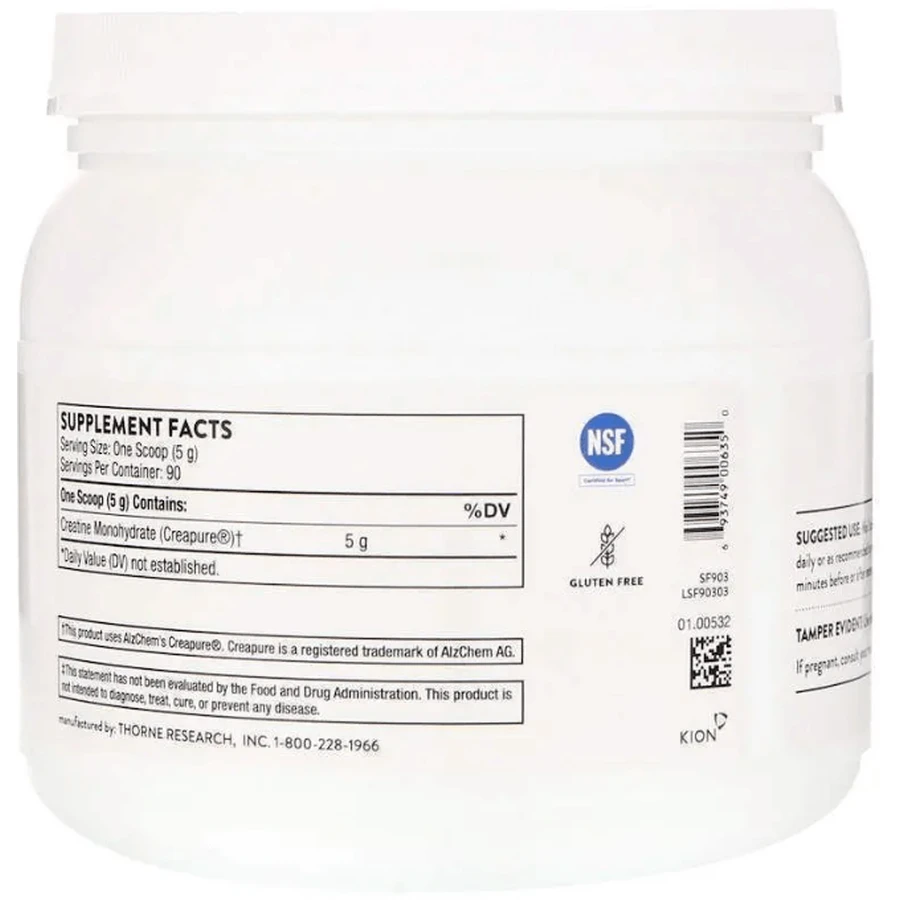 Креатин Thorne Creatine, 450 г: цены и характеристики