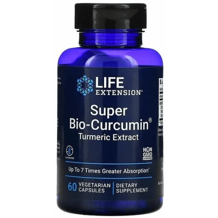 Куркумін Life Extension Bio-Curcumin 400 мг, супер-біо, 60 капсул: ціни та характеристики