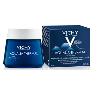 Крем-гель для лица Vichy Aqualia Thermal Ночной Спа для глубокого увлажнения кожи, 75 мл