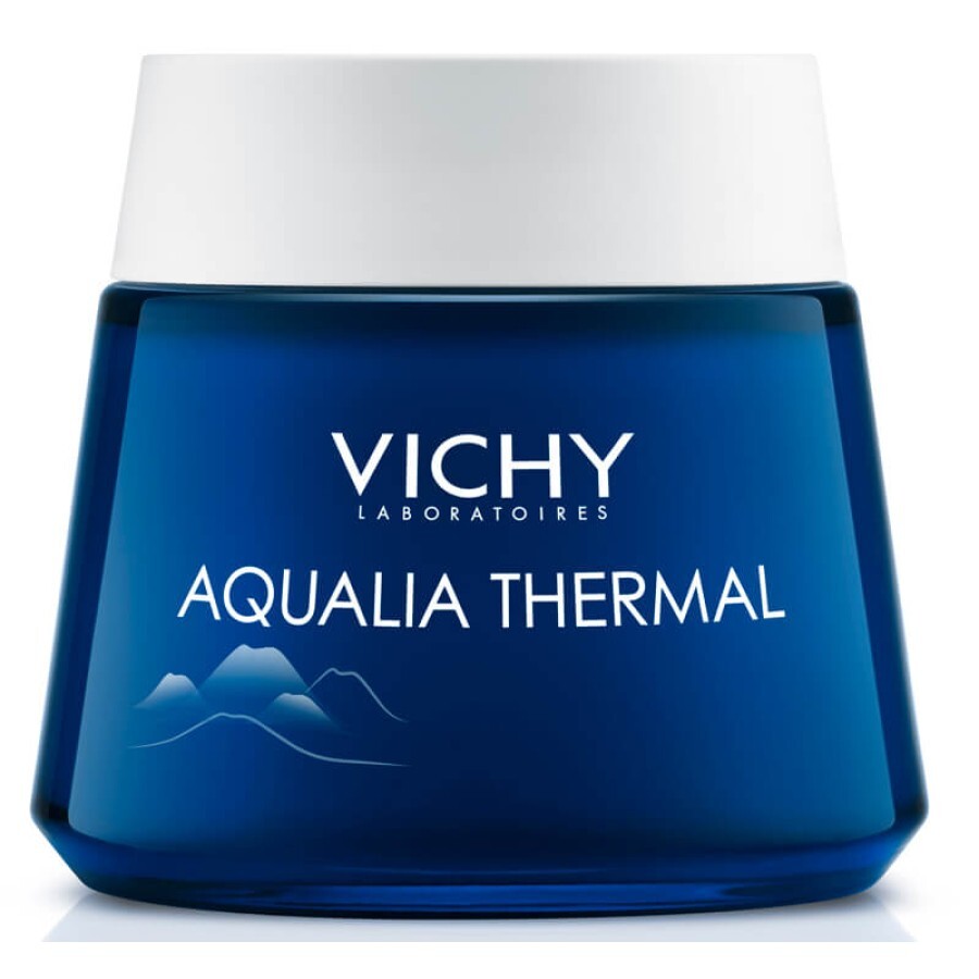 Крем-гель для обличчя Vichy Aqualia Thermal Нічний Спа для глибокого зволоження шкіри, 75 мл: ціни та характеристики