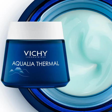 Крем-гель для лица Vichy Aqualia Thermal Ночной Спа для глубокого увлажнения кожи, 75 мл: цены и характеристики