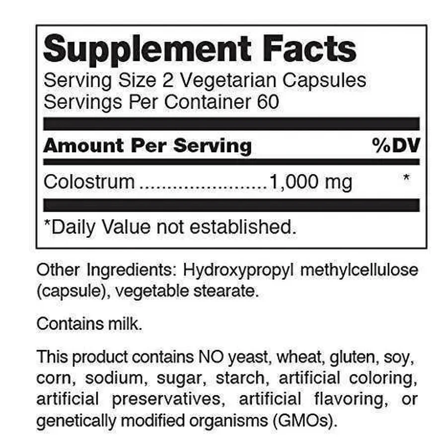 Колострум Douglas Laboratories Colostrum, 120 капсул: ціни та характеристики