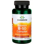 Комплекс вітамінів В-50 Swanson Balance Vitamin B-50, 100 капсул: ціни та характеристики