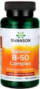 Комплекс вітамінів В-50 Swanson Balance Vitamin B-50, 100 капсул