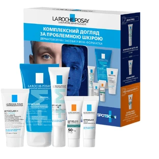 Набір La Roche-Posay Effaclar 2024 Комплексний догляд за проблемною шкірою 