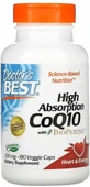 Коензим Q10 Doctor's Best CoQ10, 200 мг, біоперин, 180 капсул