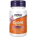 Коэнзим Q10 с селеном и витамином Е Now Foods CoQ10, 50 мг, 50 гелевых капсул