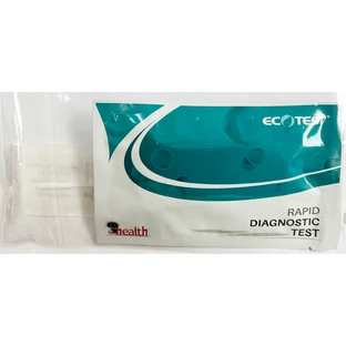 Быстрый тест EcoTest Rapid Diagnostic Test для определения антигена Covid-19, мазок из носоглотки/ротоглотки
