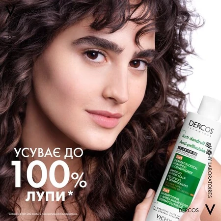 Дерматологический шампунь-кондиционер Vichy Dercos 2 в 1 Против перхоти для всех типов волос, 200 мл : цены и характеристики