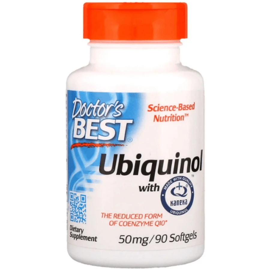 Коензим Q10 Doctor's Best Ubiquinol 50 мг, 90 капсул: ціни та характеристики