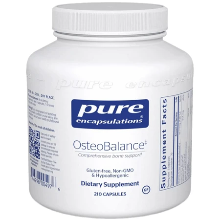 Кальцій Pure Encapsulations OsteoBalance, 210 капсул: ціни та характеристики