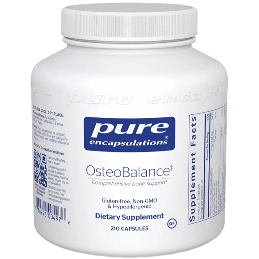 Кальцій Pure Encapsulations OsteoBalance, 210 капсул: ціни та характеристики