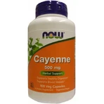 Каєнський перець Now Foods Cayenne 500 мг, 100 вегетаріанських капсул: ціни та характеристики