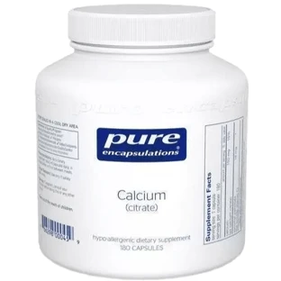 Кальцій цитрат Pure Encapsulations Calcium citrate, 180 капсул