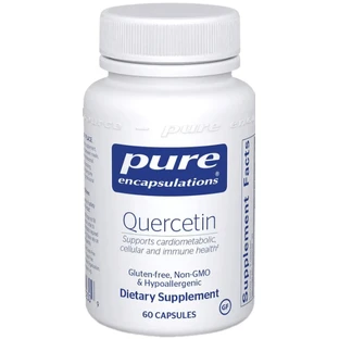 Кверцетин Pure Encapsulations Quercetin для клеточного, кардиометаболического и иммунного здоровья, 60 капсул
