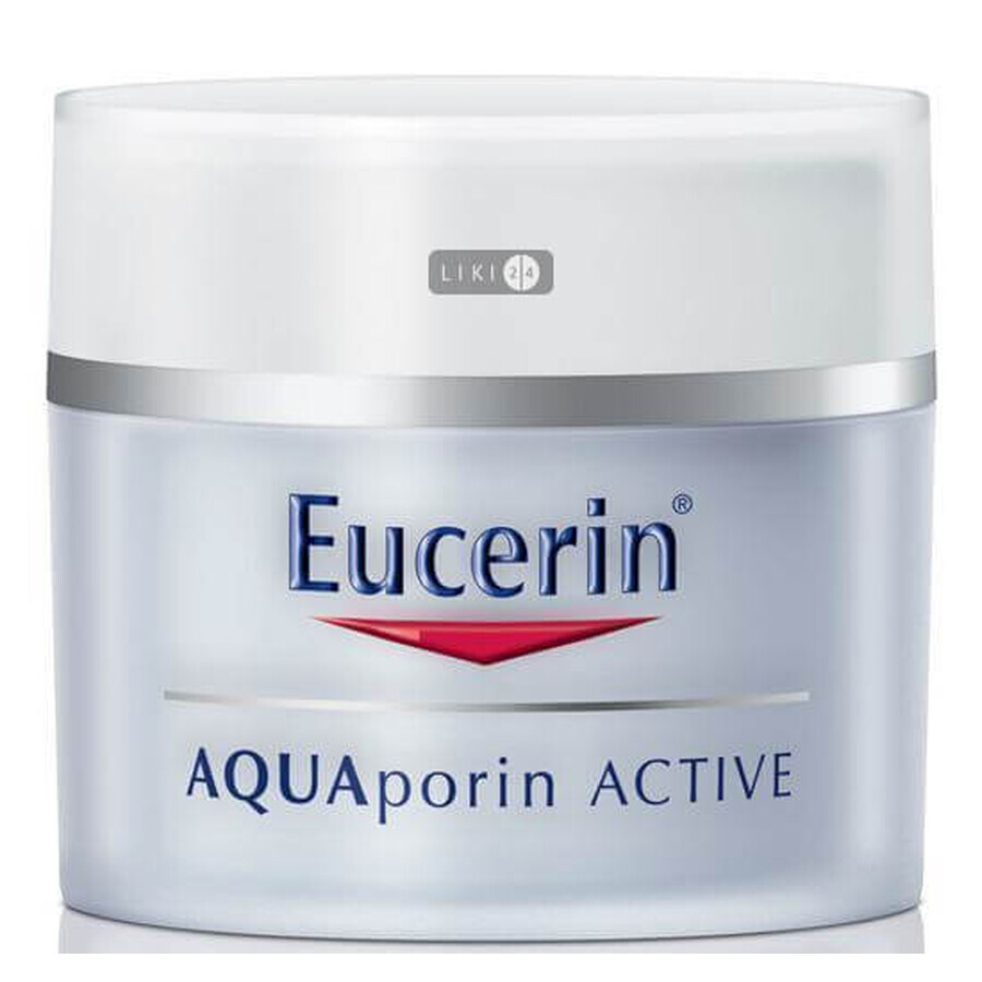 Крем для обличчя Eucerin AQUAporin легкий зволожуючий денний для нормальної та комбінованої шкіри, 50 мл: ціни та характеристики