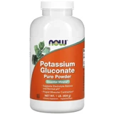 Калия глюконат Now Foods Potassium Gluconate, чистый порошок, 454 г