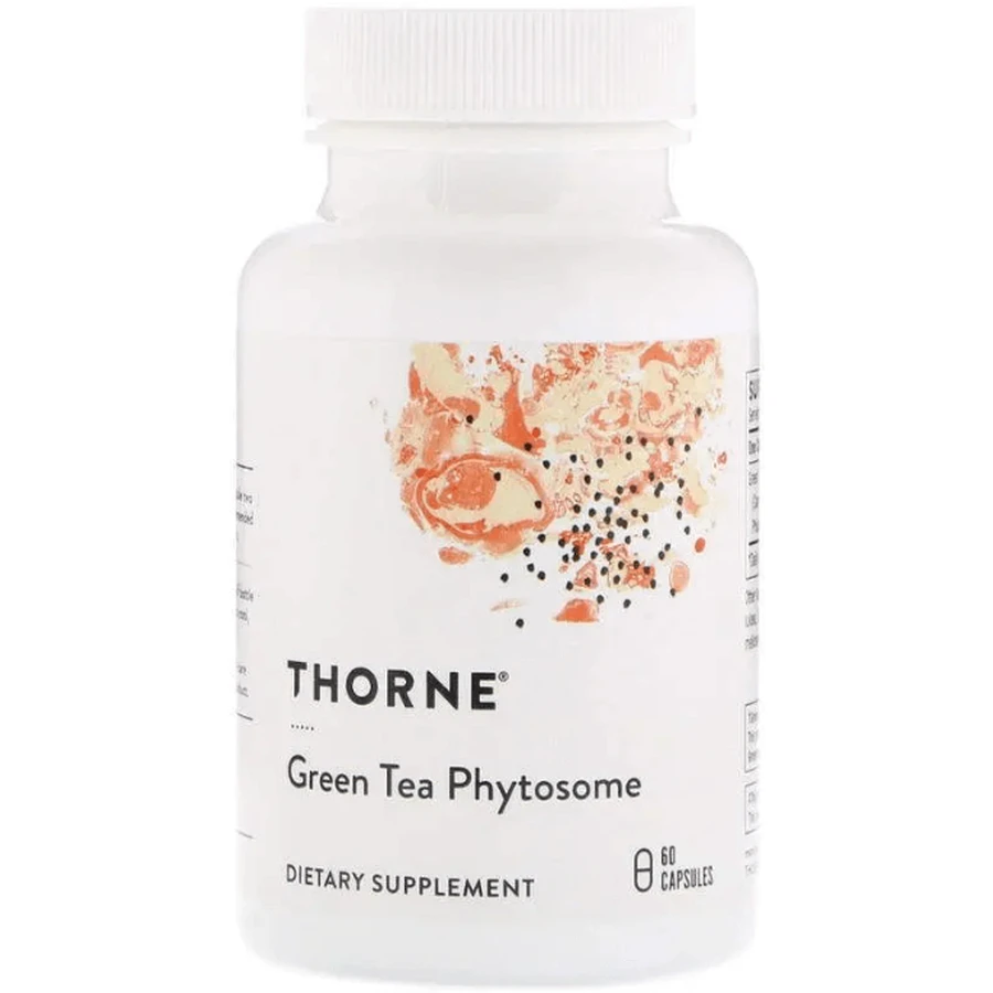 Зеленый чай Thorne Green Tea Phytosome , 60 капсул: цены и характеристики