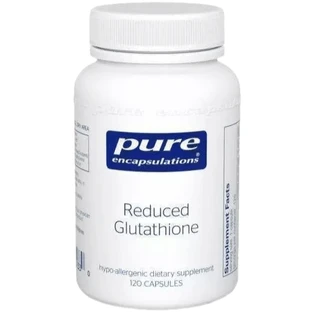 Пониженный глутатион Pure Encapsulations Reduced Glutathione, 120 капсул
