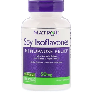 Соевые изофлавоны Natrol Soy Isoflavones 50 мг, 120 капсул