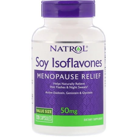 Соевые изофлавоны Natrol Soy Isoflavones 50 мг, 120 капсул: цены и характеристики