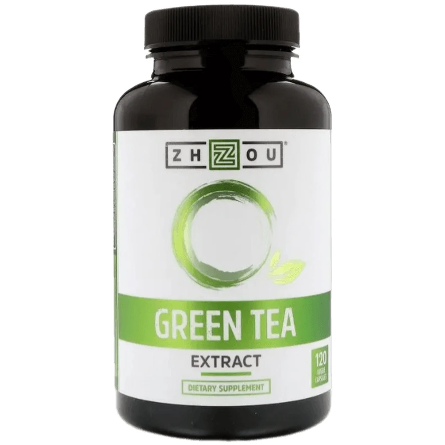 Екстракт Зеленого чаю Zhou Nutrition Green Tea, 120 вегетаріанських капсул: ціни та характеристики