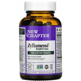 Здоровый сон New Chapter Zyflamend Nighttime, 60 капсул