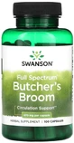 Иглица колючая Swanson Butcher's Broom 470 мг, полного спектра действия, 100 капсул