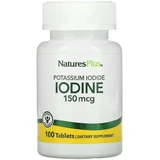 Йод (йодид калію) Natures Plus Potassium Iodide 150 мкг, 100 таблеток