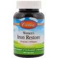 Залізо для жінок Carlson Women's Iron Restore, 180 капсул