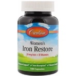 Залізо для жінок Carlson Women's Iron Restore, 180 капсул: ціни та характеристики