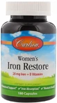 Железо для женщин Carlson Women's Iron Restore, 180 капсул