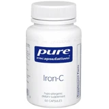Залізо та вітамін С Pure Encapsulations Iron-C, 60 капсул