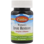 Железо для женщин Carlson Women's Iron Restore, 60 капсул: цены и характеристики