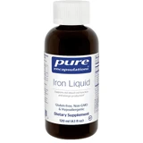 Жидкое железо Pure Encapsulations Iron liquid,  поддерживает функцию гемоглобина и миоглобина, 120 мл