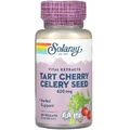 Екстракт вишні і насіння селери Solaray Tart Cherry Celery Seed 620 мг, 60 вегетаріанських капсул