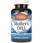 Докозагексаєнова кислота (ДГК) Carlson Mother's DHA 500 мг, для годуючих мам, 60 гелевих капсул: ціни та характеристики