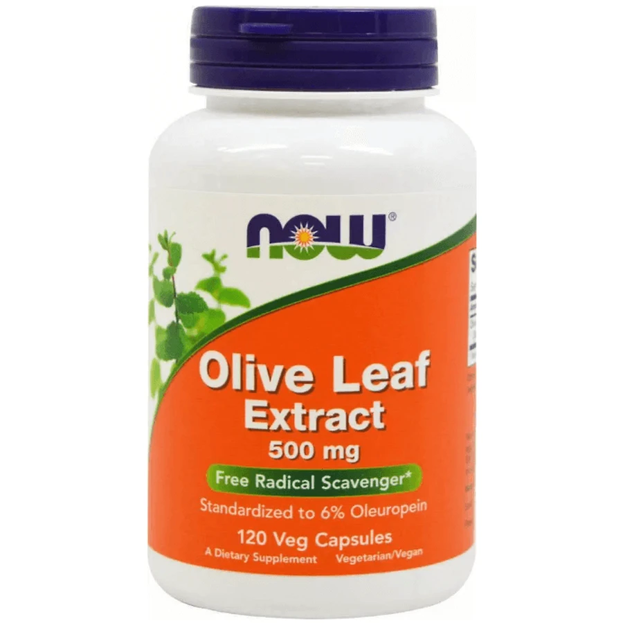 Экстракт листьев оливы Now Foods Olive Leaf Extract 500 мг, 120 капсул: цены и характеристики