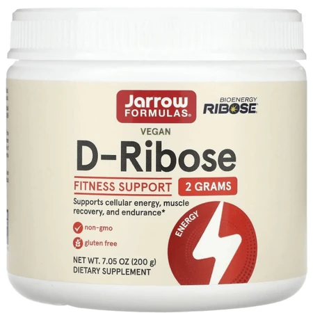 Д - Рибоза Jarrow Formulas D-Ribose, 200 г: цены и характеристики