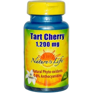Экстракт дикой вишни Nature's Life Tart Cherry 1200 мг, 30 таблеток