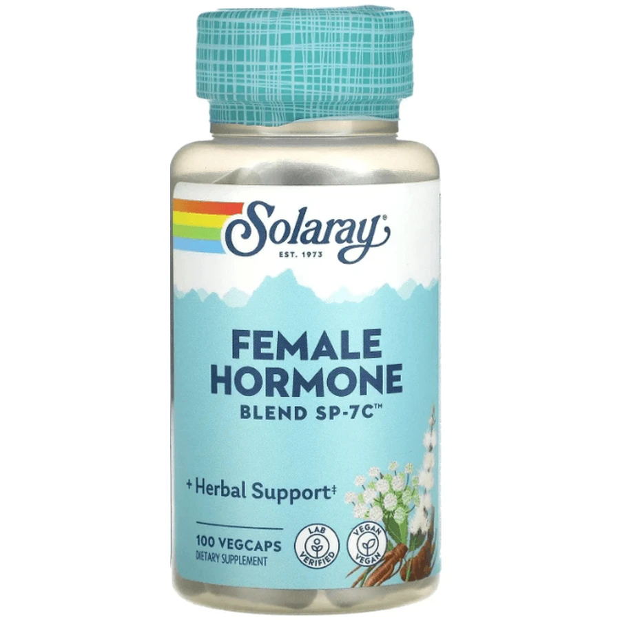 Гормональний баланс жінки Solaray Female Hormone Blend SP-7C, 100 капсул: ціни та характеристики