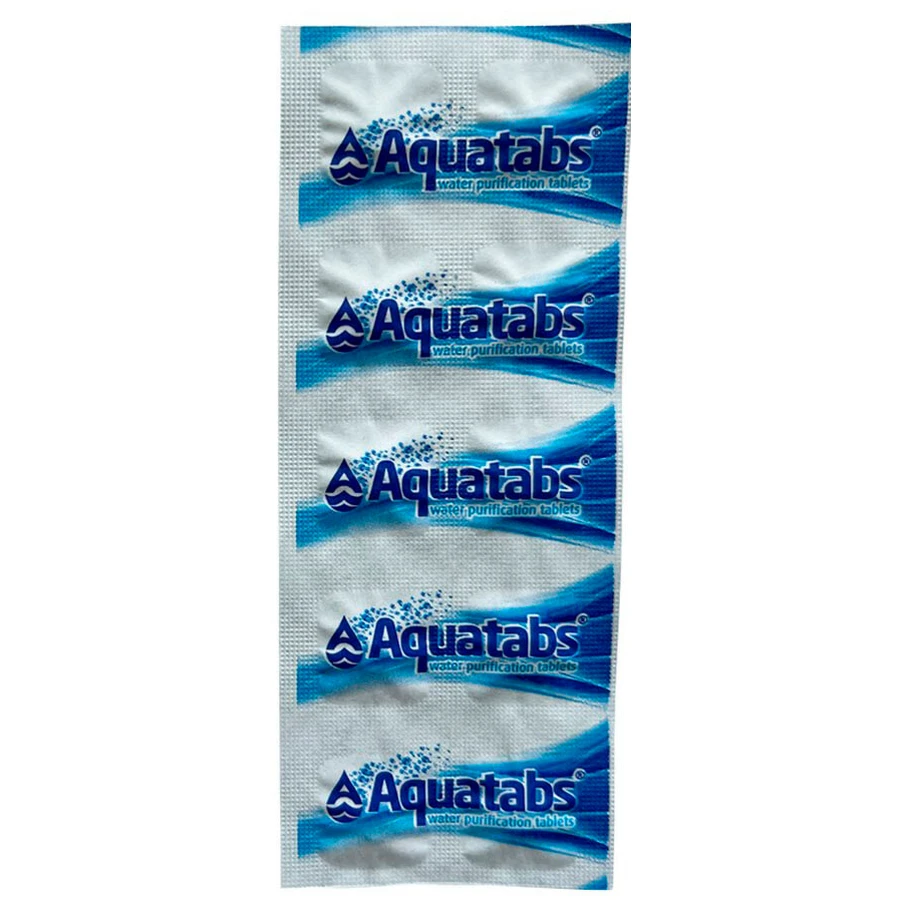 Таблетки для очищення води Medentech Акватабс Aquatabs 67 мг на 10 л, №10: ціни та характеристики