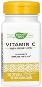 Витамин С Nature's Way Vitamin C With Rose Hips с шиповником, 100 капсул