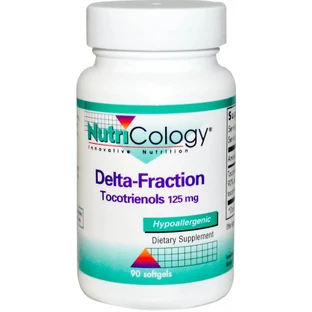 Дельта-фракція токотрінол Nutricology Delta-Fraction Tocotrienols 125 мг, 90 капсул