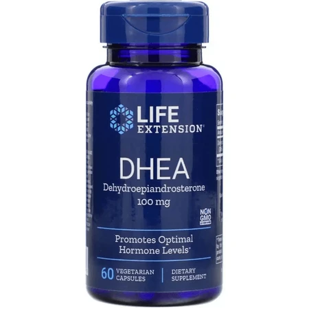 ДГЕА Life Extension DHEA 100 мг, 60 капсул: ціни та характеристики
