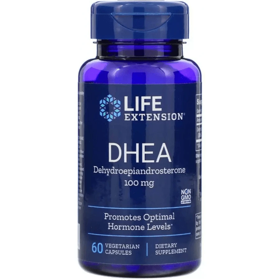 ДГЕА Life Extension DHEA 100 мг, 60 капсул: ціни та характеристики