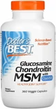 Глюкозамин хондроитин МСМ Doctor's Best Glucosamine Chondroitin MSM, 360 капсул