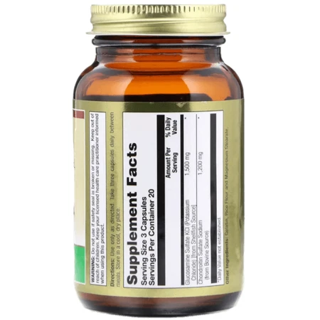 Глюкозамін хондроїтин LifeTime Vitamins Glucosamine & Chondroitin, 60 капсул: ціни та характеристики