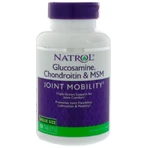 Глюкозамін хондроїтин МСМ Natrol Glucosamine Chondroitin MSM, 150 таблеток: ціни та характеристики